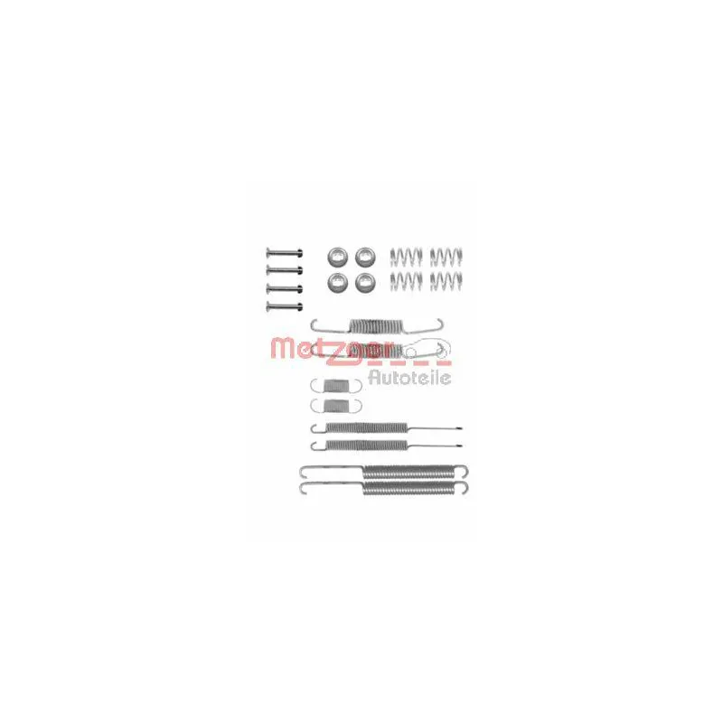 Kit d'accessoires, mâchoire de frein METZGER 105-0598