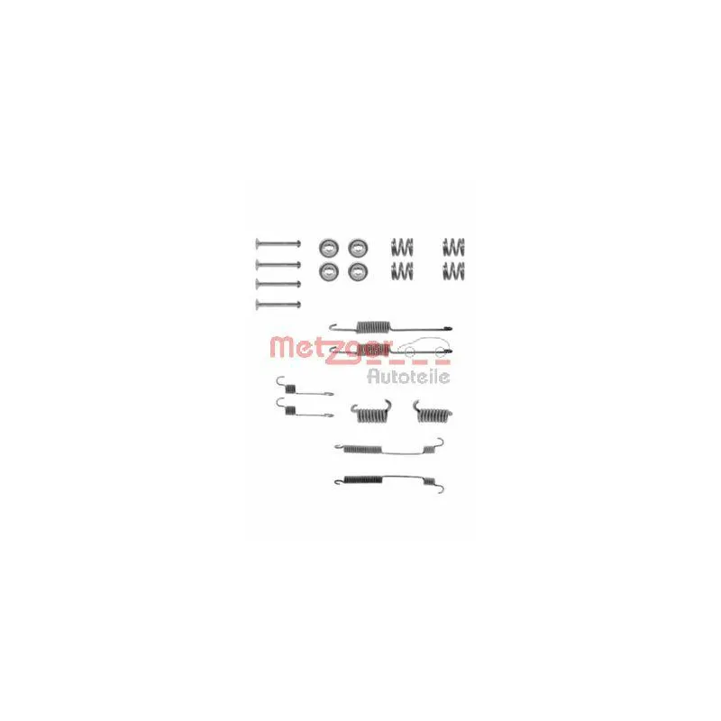 Kit d'accessoires, mâchoire de frein METZGER 105-0599