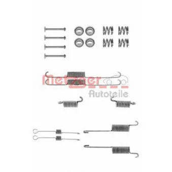 Kit d'accessoires, mâchoire de frein METZGER 105-0615