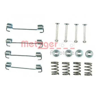 Kit d'accessoires, mâchoires de frein de stationnement METZGER 105-0619