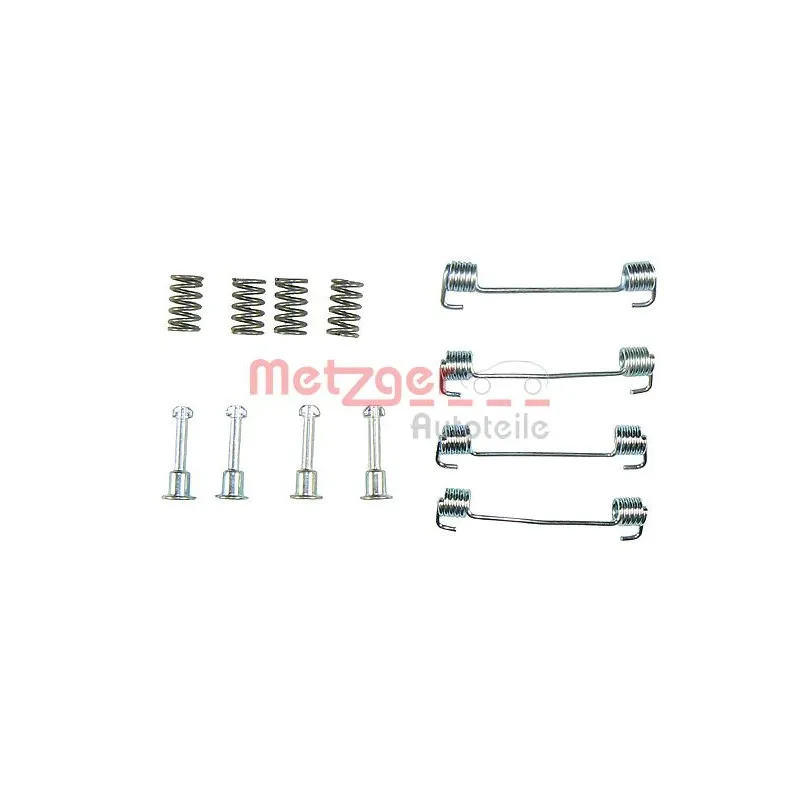 Kit d'accessoires, mâchoires de frein de stationnement METZGER 105-0620