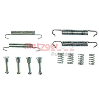 Kit d'accessoires, mâchoires de frein de stationnement METZGER 105-0621