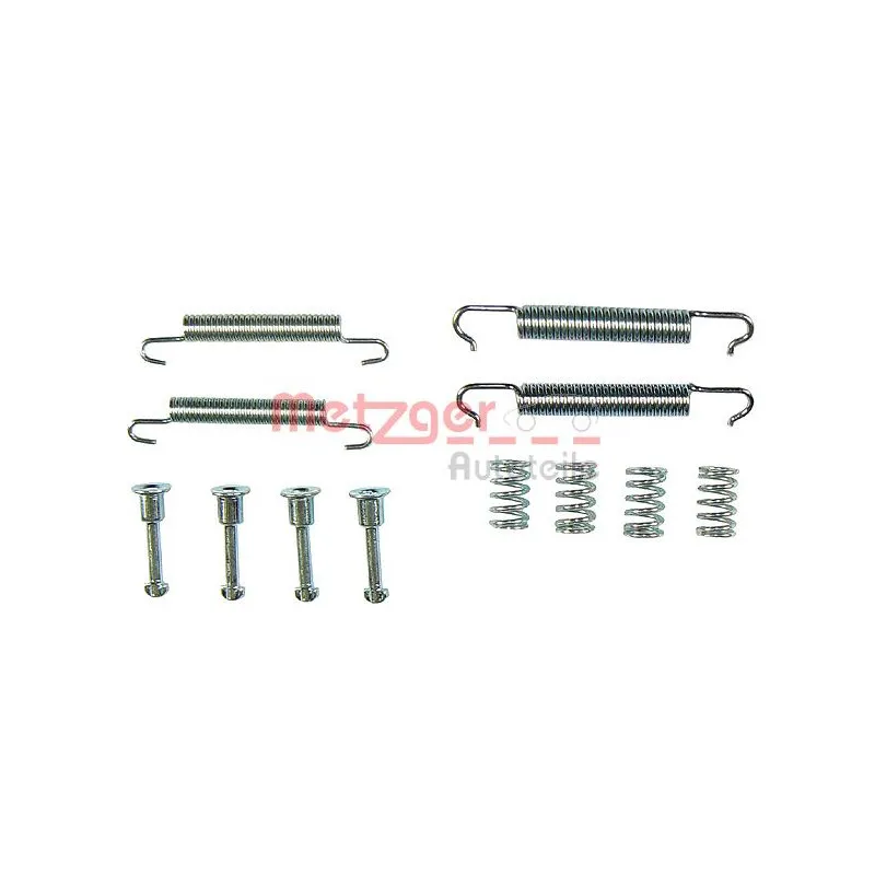 Kit d'accessoires, mâchoires de frein de stationnement METZGER 105-0621