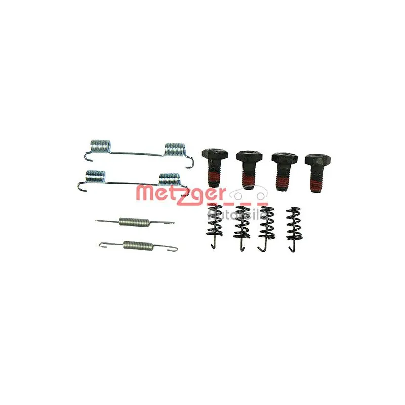 Kit d'accessoires, mâchoires de frein de stationnement METZGER 105-0622