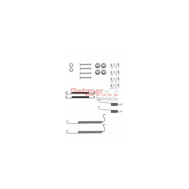 Kit d'accessoires, mâchoire de frein METZGER 105-0628