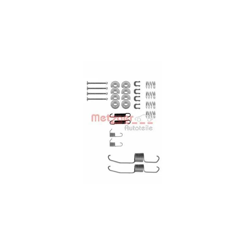 Kit d'accessoires, mâchoire de frein METZGER 105-0637
