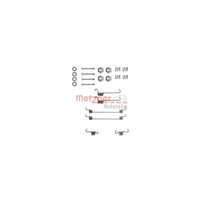Kit d'accessoires, mâchoire de frein METZGER 105-0650