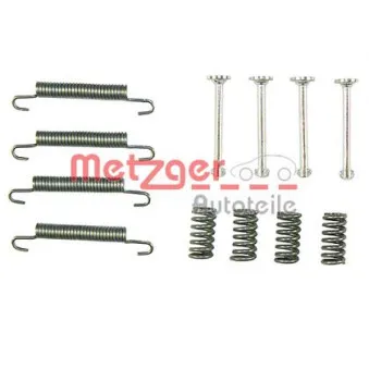 Kit d'accessoires, mâchoires de frein de stationnement METZGER 105-0667