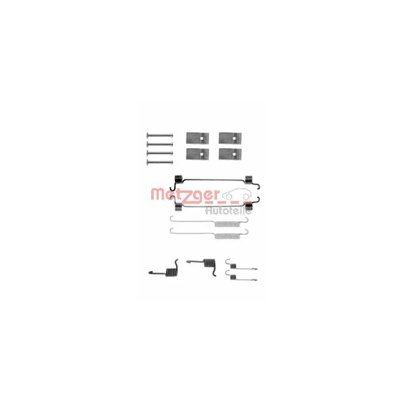 Kit d'accessoires, mâchoire de frein METZGER 105-0676