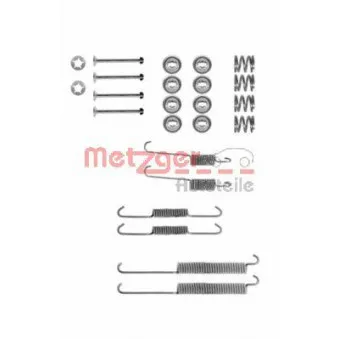 Kit d'accessoires, mâchoire de frein METZGER 105-0678