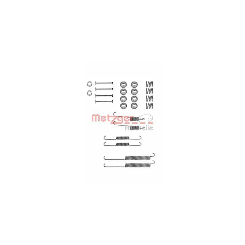 Kit d'accessoires, mâchoire de frein METZGER 105-0678