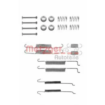 Kit d'accessoires, mâchoire de frein METZGER 105-0680