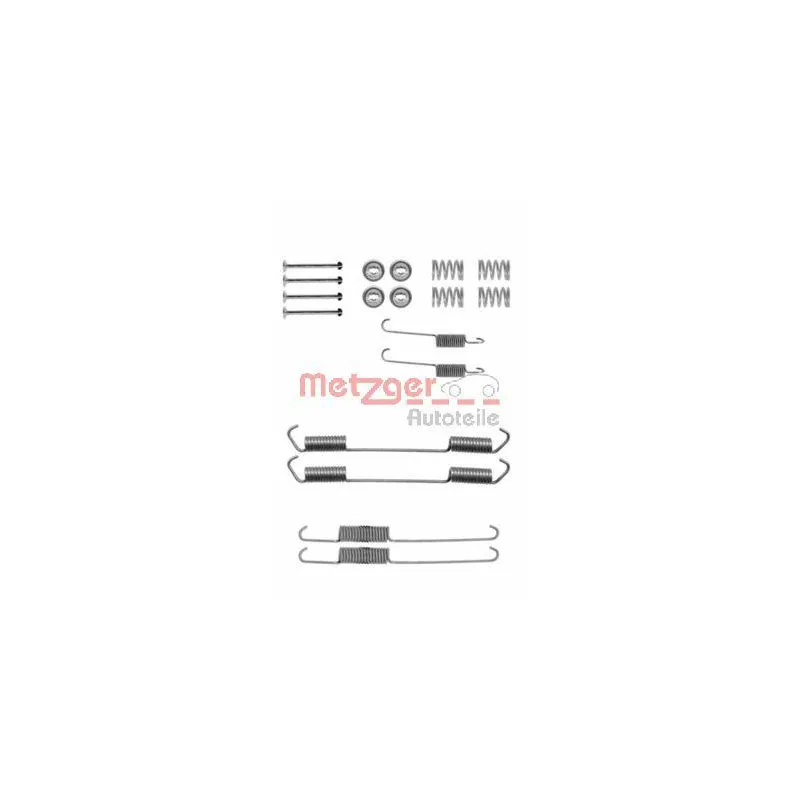 Kit d'accessoires, mâchoire de frein METZGER 105-0689