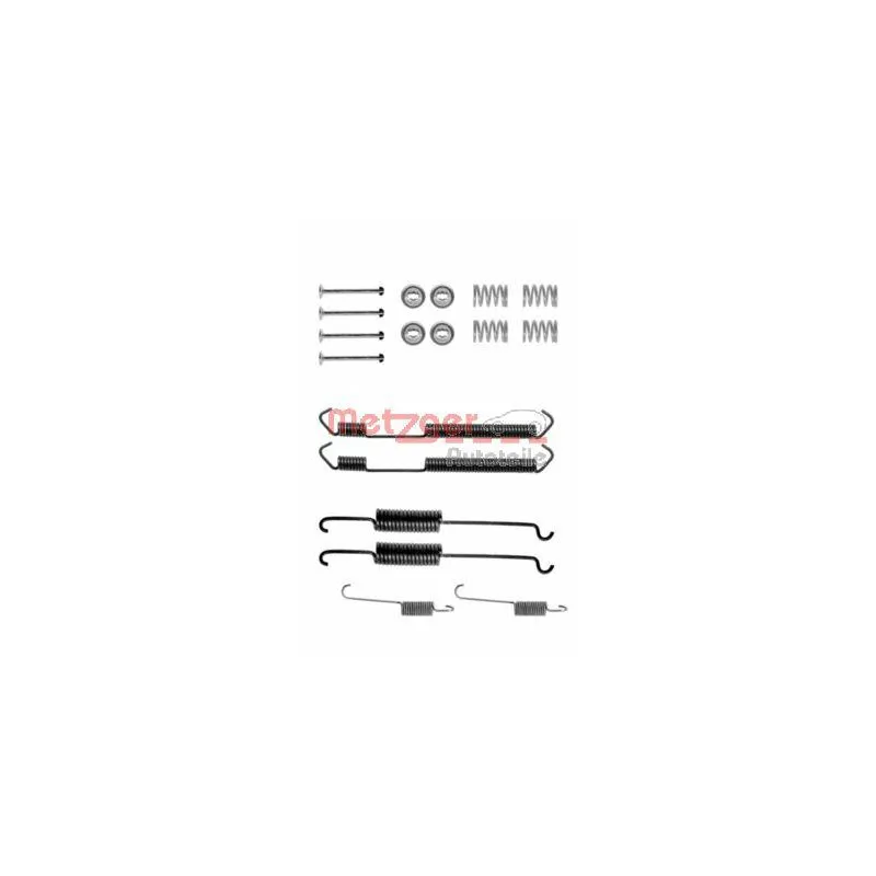 Kit d'accessoires, mâchoire de frein METZGER 105-0691