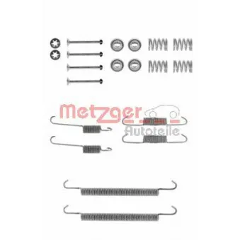 Kit d'accessoires, mâchoire de frein METZGER 105-0707