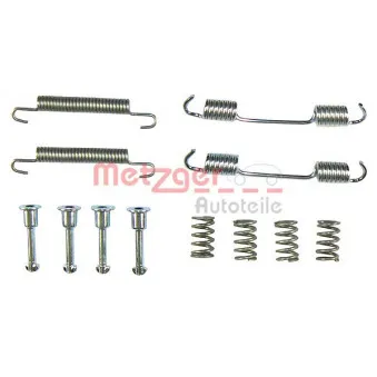 Kit d'accessoires, mâchoires de frein de stationnement METZGER 105-0708