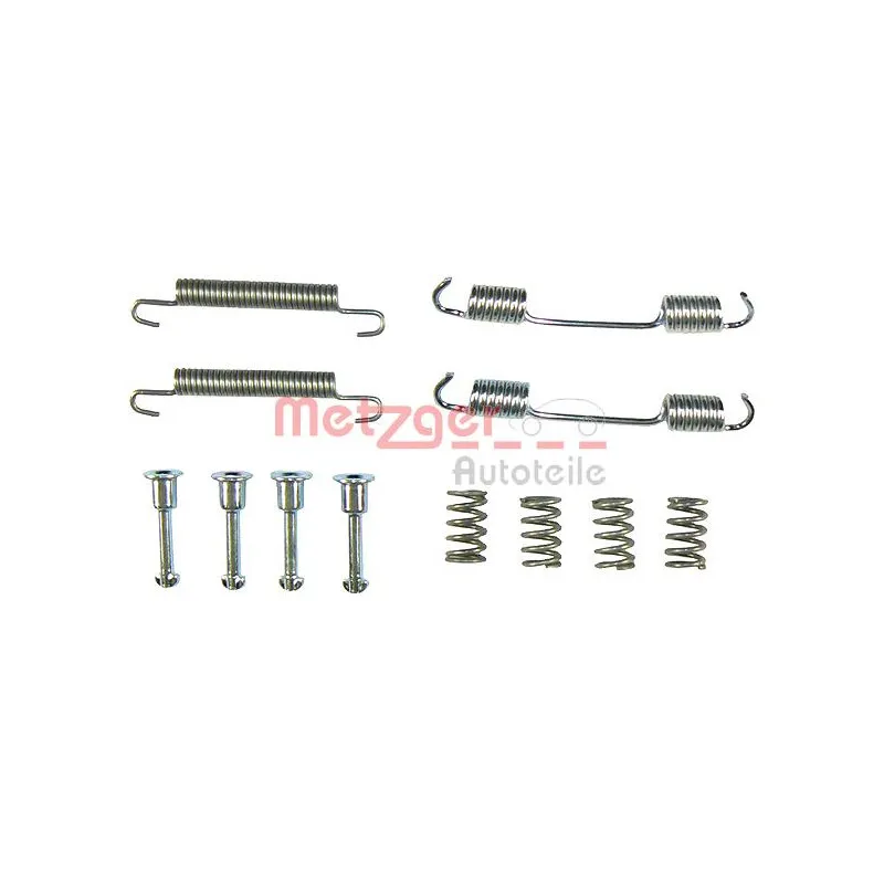 Kit d'accessoires, mâchoires de frein de stationnement METZGER 105-0708