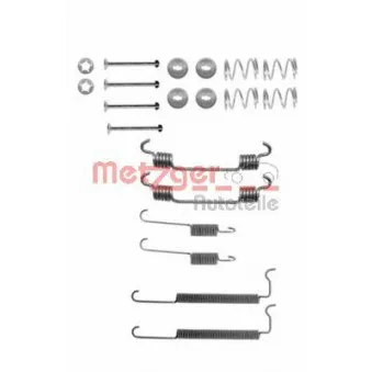 Kit d'accessoires, mâchoire de frein METZGER 105-0710
