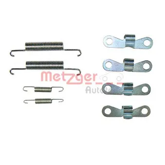 Kit d'accessoires, mâchoires de frein de stationnement METZGER 105-0720