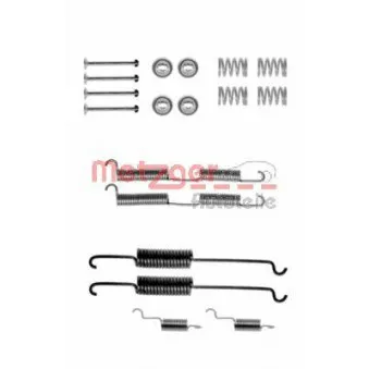 Kit d'accessoires, mâchoire de frein METZGER 105-0727