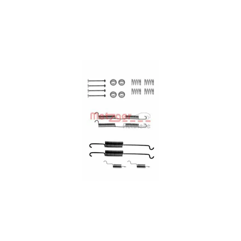 Kit d'accessoires, mâchoire de frein METZGER 105-0727