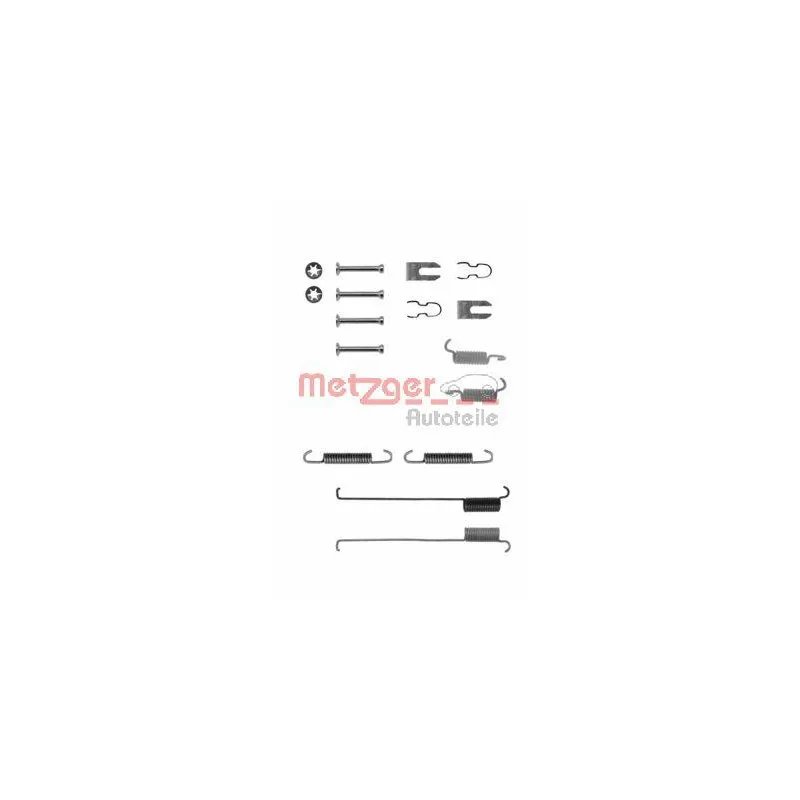 Kit d'accessoires, mâchoire de frein METZGER 105-0739