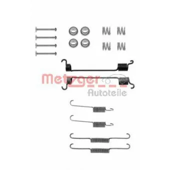 Kit d'accessoires, mâchoire de frein METZGER 105-0741