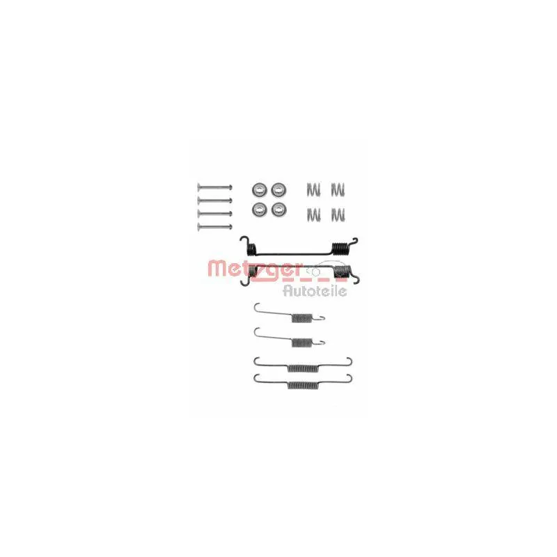 Kit d'accessoires, mâchoire de frein METZGER 105-0741
