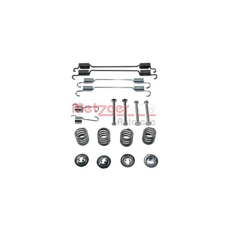 Kit d'accessoires, mâchoire de frein METZGER 105-0750