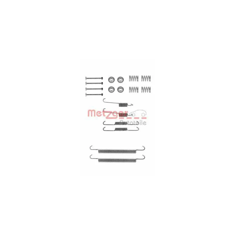 Kit d'accessoires, mâchoire de frein METZGER 105-0757