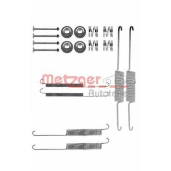 Kit d'accessoires, mâchoire de frein METZGER 105-0758