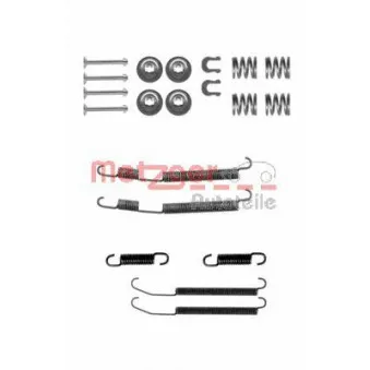 Kit d'accessoires, mâchoire de frein METZGER 105-0760