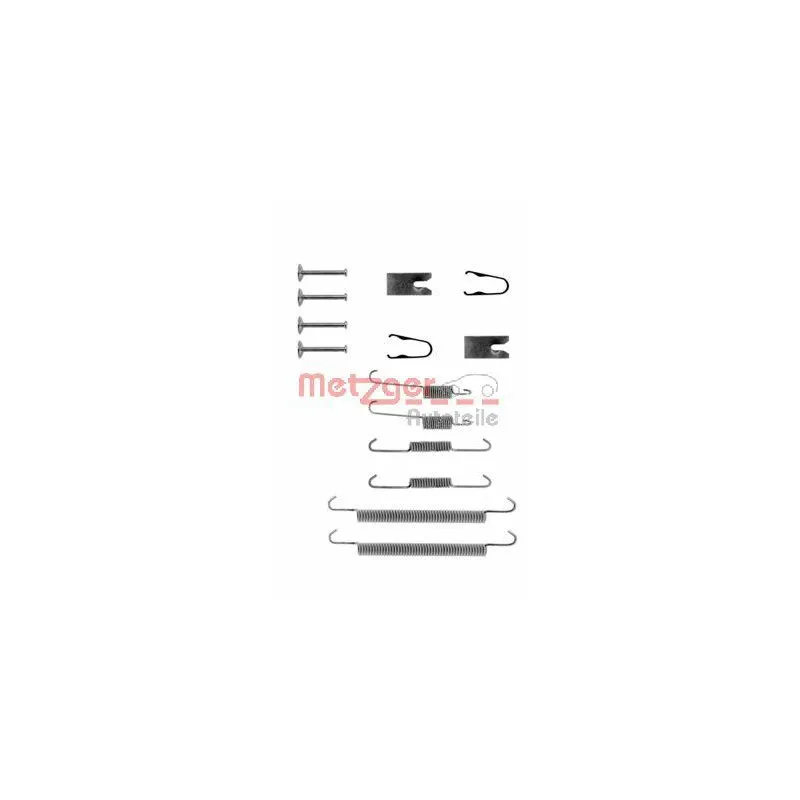 Kit d'accessoires, mâchoire de frein METZGER 105-0771