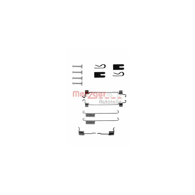 Kit d'accessoires, mâchoire de frein METZGER 105-0772