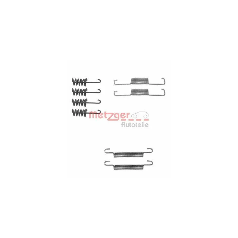 Kit d'accessoires, mâchoires de frein de stationnement METZGER 105-0774