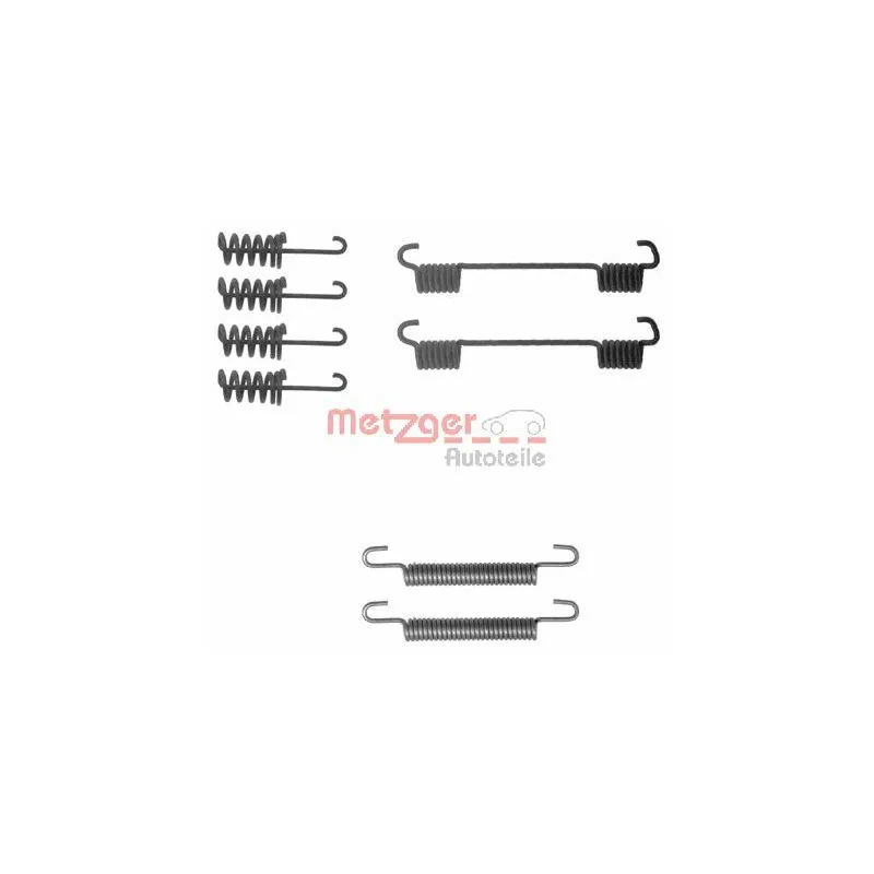 Kit d'accessoires, mâchoires de frein de stationnement METZGER 105-0775