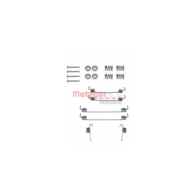 Kit d'accessoires, mâchoire de frein METZGER 105-0784