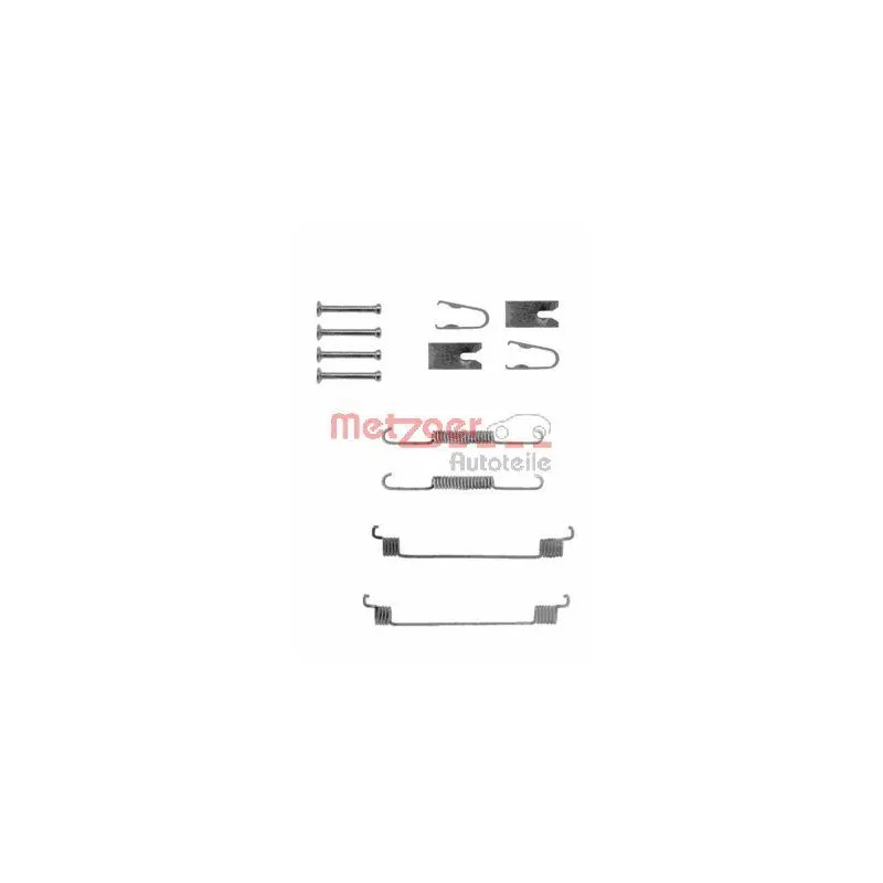Kit d'accessoires, mâchoire de frein METZGER 105-0789