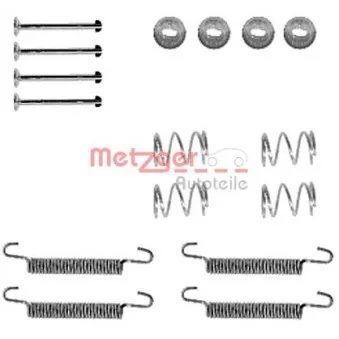 Kit d'accessoires, mâchoires de frein de stationnement METZGER 105-0791