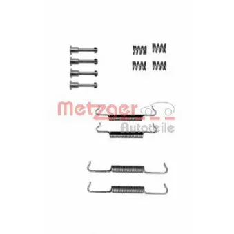 Kit d'accessoires, mâchoires de frein de stationnement METZGER 105-0793