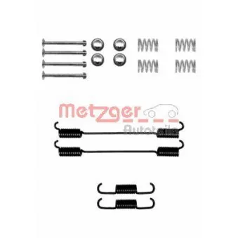 Kit d'accessoires, mâchoire de frein METZGER 105-0796