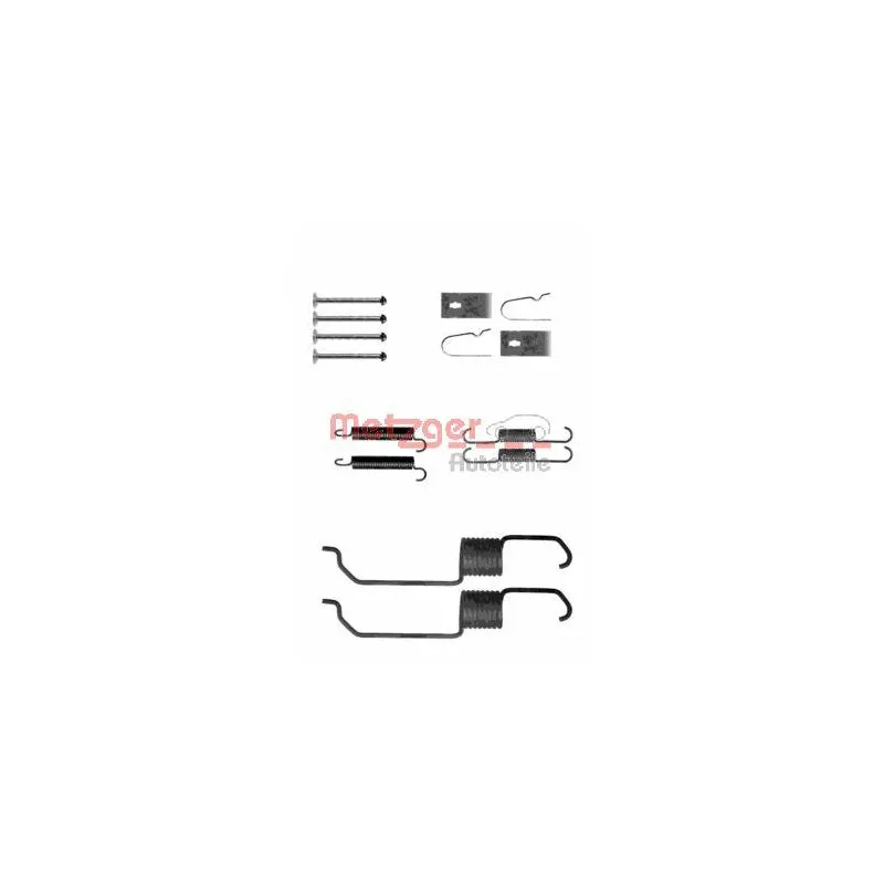 Kit d'accessoires, mâchoire de frein METZGER 105-0798