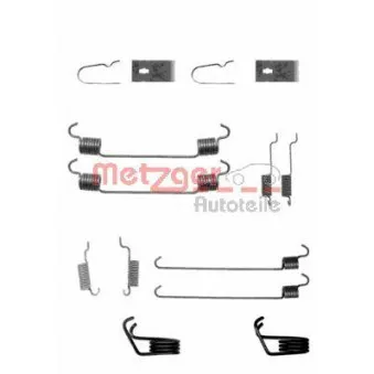 Kit d'accessoires, mâchoire de frein METZGER 105-0799