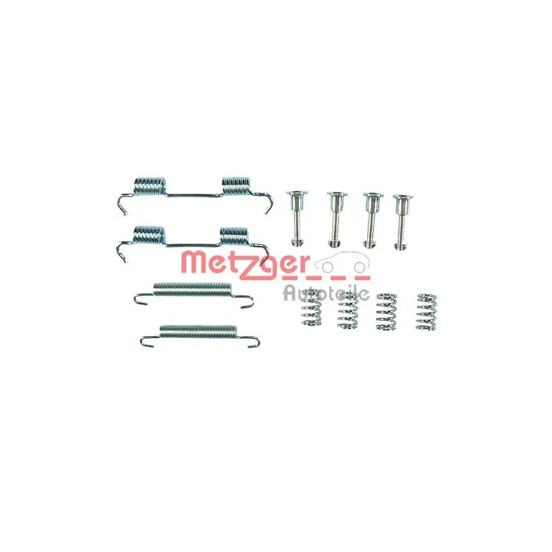 Kit d'accessoires, mâchoires de frein de stationnement METZGER 105-0801
