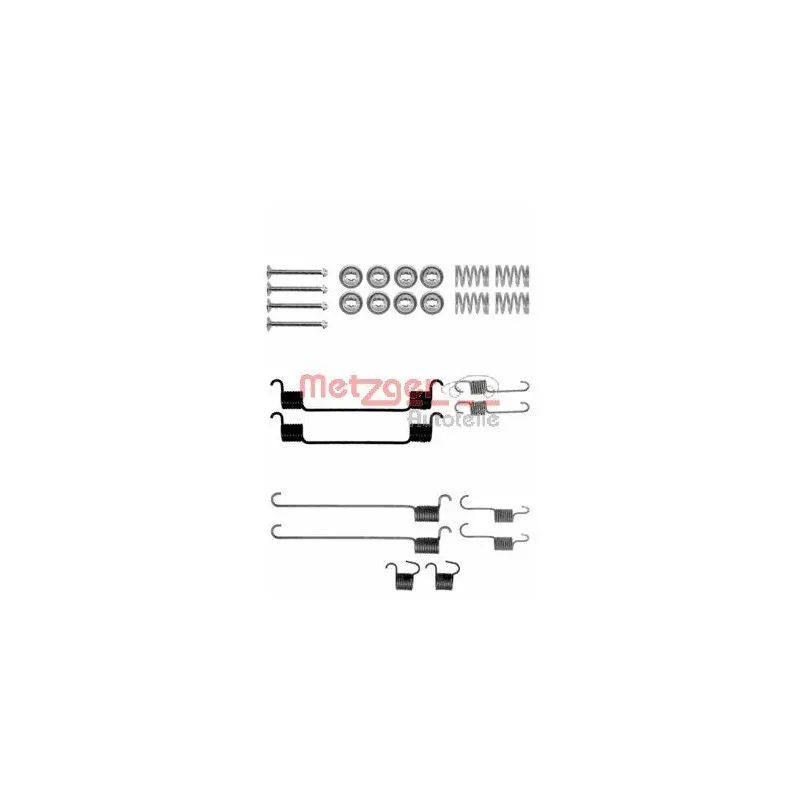 Kit d'accessoires, mâchoire de frein METZGER 105-0802