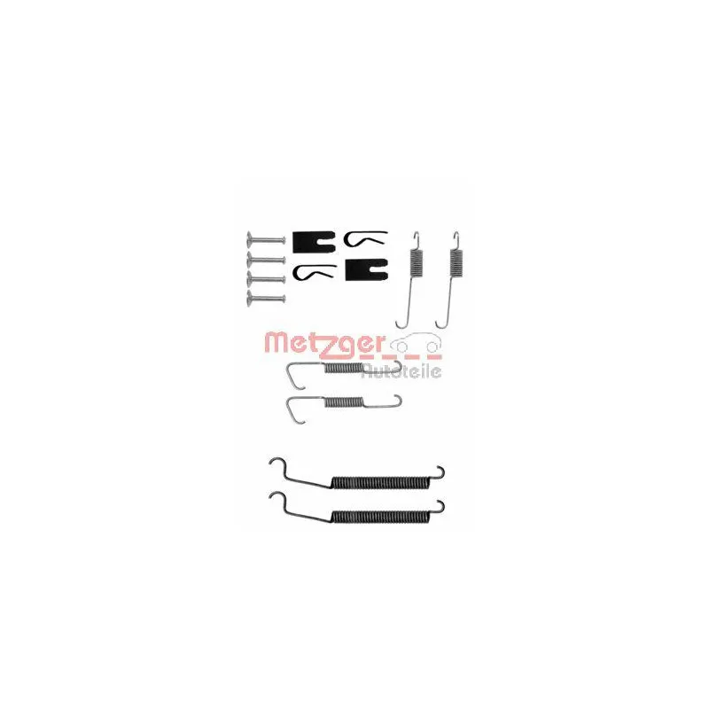 Kit d'accessoires, mâchoire de frein METZGER 105-0805