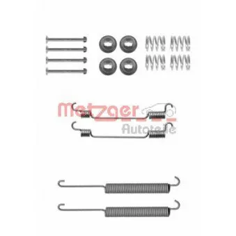 Kit d'accessoires, mâchoire de frein METZGER 105-0806