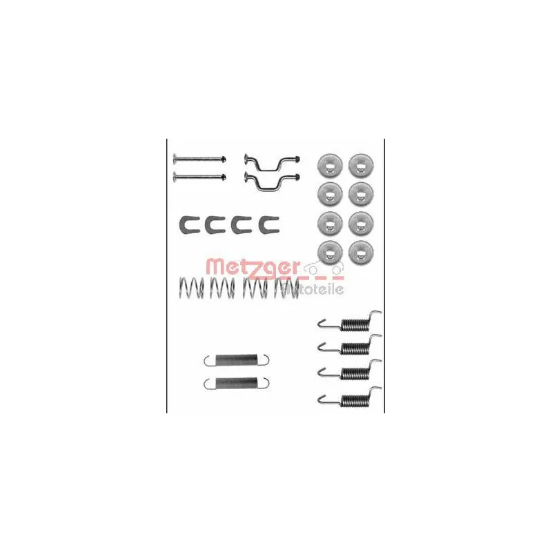 Kit d'accessoires, mâchoires de frein de stationnement METZGER 105-0810