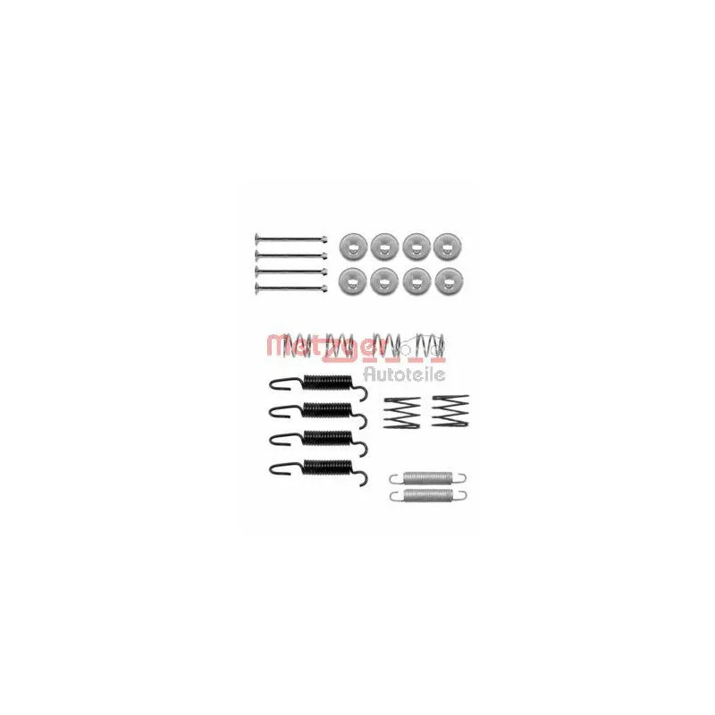 Kit d'accessoires, mâchoires de frein de stationnement METZGER 105-0816