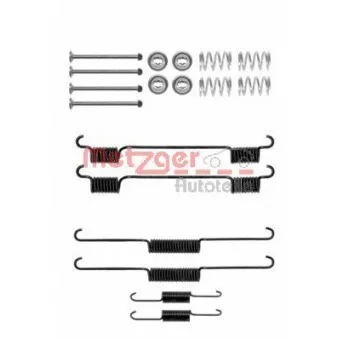Kit d'accessoires, mâchoires de frein de stationnement METZGER 105-0817